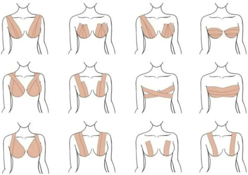 چسب لیفت سینه